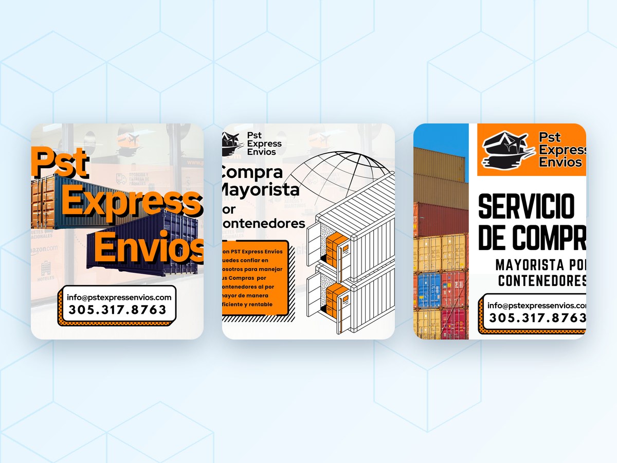 PST Express Envios graphics