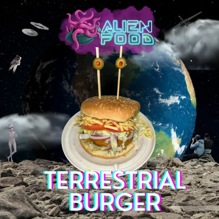 The Digital Advantage work: alien burger